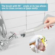 Maclia 6 PCS Cleaning Brush, Scrub Brush Set for Kitchen and Bathroom Household Use with Various Brushes for Cleaning Dishes, Tiles, Corners and Floors